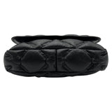 シャネル CHANEL バブルキルト フラップバッグ A93602 23番台 ブラック/シルバー金具 ラムスキン レディース ショルダーバッグ