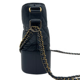 シャネル CHANEL ガブリエルドゥシャネル ホーボーミディアム A93824 26番台 ネイビー/ゴールド金具/シルバー金具 エイジドカーフ レディース ショルダーバッグ