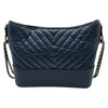 シャネル CHANEL ガブリエルドゥシャネル ホーボーミディアム A93824 26番台 ネイビー/ゴールド金具/シルバー金具 エイジドカーフ レディース ショルダーバッグ
