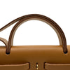 エルメス HERMES エールバッグジップPM W刻 ベージュ/ナチュラル ゴールド金具 トワル/ハンター レディース ショルダーバッグ