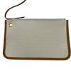 エルメス HERMES エールバッグジップPM W刻 ベージュ/ナチュラル ゴールド金具 トワル/ハンター レディース ショルダーバッグ