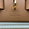 エルメス HERMES エールバッグジップPM W刻 ベージュ/ナチュラル ゴールド金具 トワル/ハンター レディース ショルダーバッグ