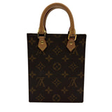 ルイ・ヴィトン LOUIS VUITTON プティット・サックプラ M69442 ブラウン モノグラム/レザー レディース ショルダーバッグ