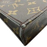 ルイ・ヴィトン LOUIS VUITTON プティット・サックプラ M69442 ブラウン モノグラム/レザー レディース ショルダーバッグ