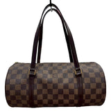 ルイ・ヴィトン LOUIS VUITTON パピヨンGM N51303 ブラウン PVC ダミエ レディース ハンドバッグ