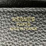 エルメス HERMES バーキン30 K刻 ブラック/ゴールド金具 トゴ レディース ハンドバッグ