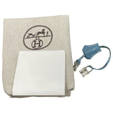 エルメス HERMES バーキン25 □K刻 ブルージーン/シルバー金具 エプソン レディース ハンドバッグ