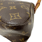 ルイ・ヴィトン LOUIS VUITTON ミニ・ルーピング M51147 ブラウン モノグラム/レザー レディース ハンドバッグ
