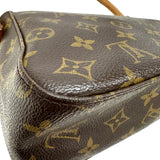 ルイ・ヴィトン LOUIS VUITTON ミニ・ルーピング M51147 ブラウン モノグラム/レザー レディース ハンドバッグ
