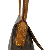 ルイ・ヴィトン LOUIS VUITTON ミニ・ルーピング M51147 ブラウン モノグラム/レザー レディース ハンドバッグ
