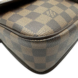 ルイ・ヴィトン LOUIS VUITTON ソローニュ N48079 ブラウン ダミエ/レザー レディース ショルダーバッグ