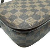 ルイ・ヴィトン LOUIS VUITTON ソローニュ N48079 ブラウン ダミエ/レザー レディース ショルダーバッグ