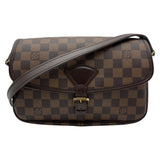 ルイ・ヴィトン LOUIS VUITTON ソローニュ N48079 ブラウン ダミエ/レザー レディース ショルダーバッグ
