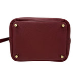 エルメス HERMES ピコタンロックPM U刻 ルージュアッシュ ゴールド金具 トリヨン レディース ハンドバッグ