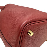 エルメス HERMES ピコタンロックPM U刻 ルージュアッシュ ゴールド金具 トリヨン レディース ハンドバッグ