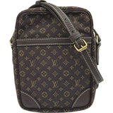ルイ・ヴィトン LOUIS VUITTON ダヌーブ M95228 ブラウン モノグラムミニ・ラン レディース ショルダーバッグ