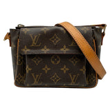 ルイ・ヴィトン LOUIS VUITTON ヴィヴァシテPM M51165 ブラウン モノグラム/レザー レディース ショルダーバッグ