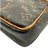 ルイ・ヴィトン LOUIS VUITTON ヴィヴァシテPM M51165 ブラウン モノグラム/レザー レディース ショルダーバッグ