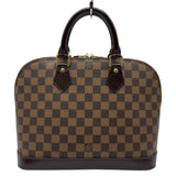 ルイ・ヴィトン LOUIS VUITTON アルマ N51131 ブラウン ダミエ/レザー レディース ハンドバッグ