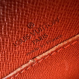 ルイ・ヴィトン LOUIS VUITTON ドルーオ N51290 ブラウン ダミエ/レザー レディース ショルダーバッグ