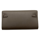 エルメス HERMES ケリートゥーゴー Z刻 エトゥープ/シルバー金具 エプソン レディース ショルダーバッグ