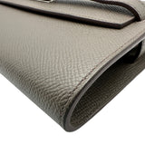 エルメス HERMES ケリートゥーゴー Z刻 エトゥープ/シルバー金具 エプソン レディース ショルダーバッグ