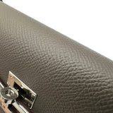 エルメス HERMES ケリートゥーゴー Z刻 エトゥープ/シルバー金具 エプソン レディース ショルダーバッグ