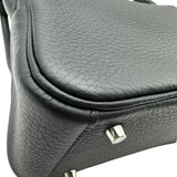 エルメス HERMES リンディ ミニ W刻 ブラック シルバー金具 トリヨンクレマンス レディース ショルダーバッグ