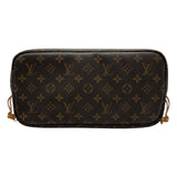 ルイ・ヴィトン LOUIS VUITTON ネヴァーフルMM M46975 ブラウン モノグラム/レザー レディース トートバッグ