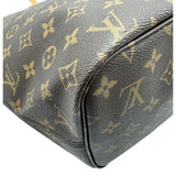 ルイ・ヴィトン LOUIS VUITTON ネヴァーフルMM M46975 ブラウン モノグラム/レザー レディース トートバッグ