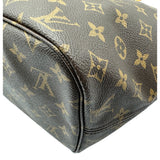 ルイ・ヴィトン LOUIS VUITTON ネヴァーフルMM M46975 ブラウン モノグラム/レザー レディース トートバッグ