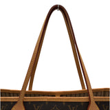 ルイ・ヴィトン LOUIS VUITTON ネヴァーフルMM M46975 ブラウン モノグラム/レザー レディース トートバッグ