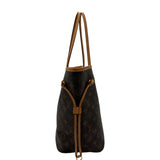 ルイ・ヴィトン LOUIS VUITTON ネヴァーフルMM M46975 ブラウン モノグラム/レザー レディース トートバッグ