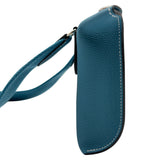 エルメス HERMES ヴィドポッシュ W刻 ブルージーン/シルバー金具 トゴ レディース ショルダーバッグ