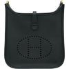 エルメス HERMES エヴリン23 G刻印 ブラック ゴールド金具 トリヨン レディース ショルダーバッグ