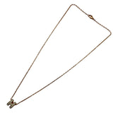 エルメス HERMES ポップＨミニネックレス ホワイト/ピンクゴールド金具 エナメル/メタル アクセサリー
