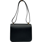 エルメス HERMES コンスタンス3 24 D刻印　(2019年製) ブラック ゴールド金具 エプソン レディース ショルダーバッグ