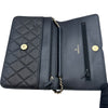 シャネル CHANEL CCフィリグリーチェーンウォレット 29番台 ブラック×ゴールド金具 キャビアスキン レディース ショルダーバッグ