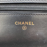 シャネル CHANEL CCフィリグリーチェーンウォレット 29番台 ブラック×ゴールド金具 キャビアスキン レディース ショルダーバッグ