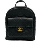 シャネル CHANEL ココマークバックパック AS5793 ブラック/ゴールド金具 キャビアスキン レディース リュック・デイパック