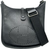 エルメス HERMES エヴリン3 PM □P刻印 ブラック系 シルバー金具 トリヨン レディース ショルダーバッグ