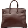 エルメス HERMES バーキン35 C刻印 ブラウン系 ゴールド金具 クシュベル レディース ハンドバッグ