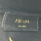 プラダ PRADA 2WAYバッグ 1BA362 ブラック レザー レディース ショルダーバッグ