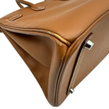エルメス HERMES バーキン35 □M刻印 ゴールド ゴールド金具 エプソン レディース ハンドバッグ