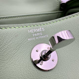 エルメス HERMES リンディミニ W刻印 ヴェールクリケット シルバー金具 スィフト レディース ショルダーバッグ