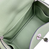エルメス HERMES リンディミニ W刻印 ヴェールクリケット シルバー金具 スィフト レディース ショルダーバッグ