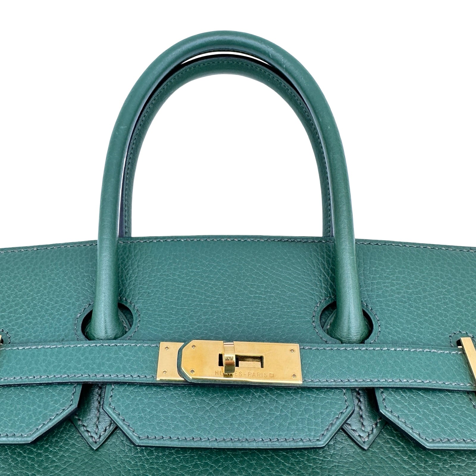 エルメス HERMES バーキン35 A刻印 グリーン系 ゴールド金具