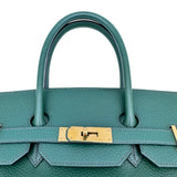 エルメス HERMES バーキン35 A刻印 グリーン系 ゴールド金具 アルデンヌ レディース ハンドバッグ