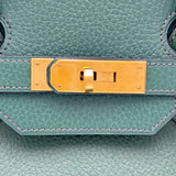エルメス HERMES バーキン35 A刻印 グリーン系 ゴールド金具 アルデンヌ レディース ハンドバッグ