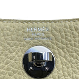 エルメス HERMES リンディミニヴェルソ Z刻 ジョーヌプッサン/ナタ シルバー金具 トリヨン レディース ショルダーバッグ